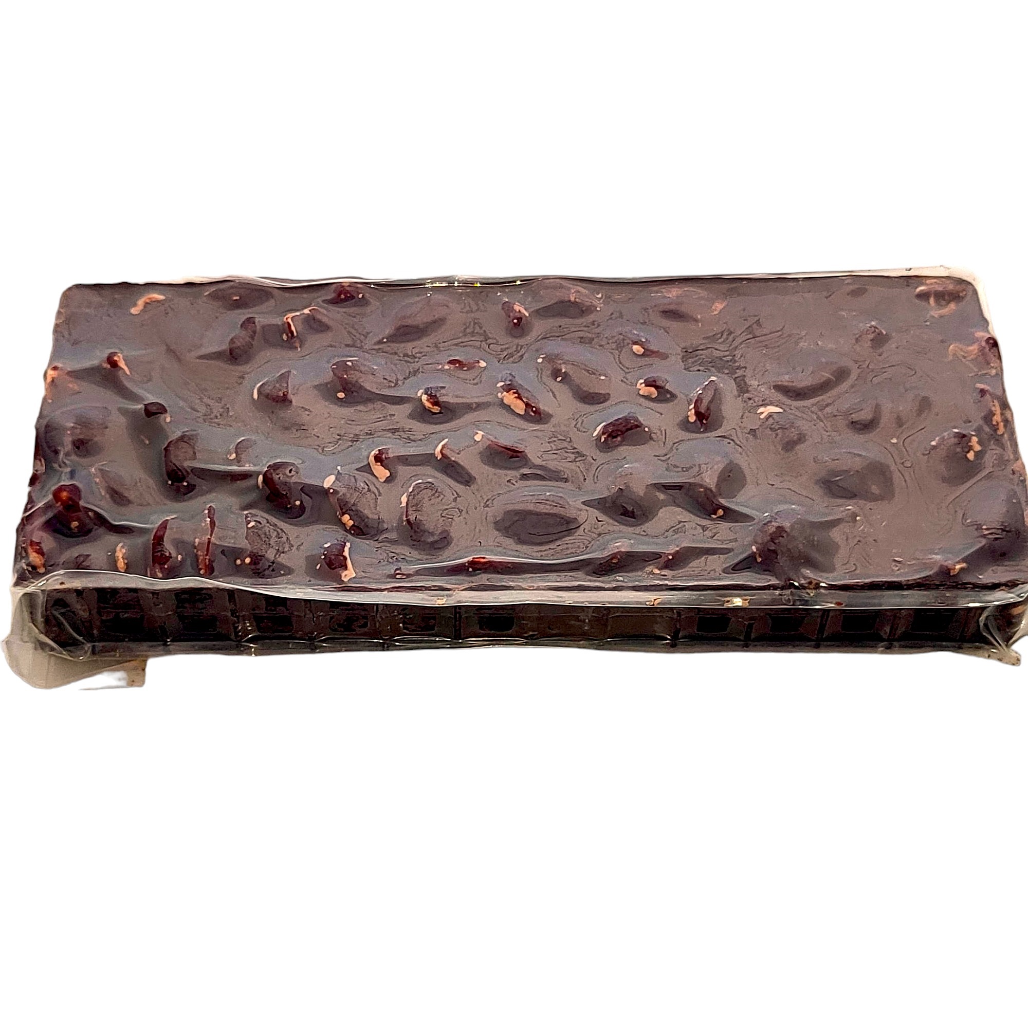 Turron de chocolate puro con almendras Marconas