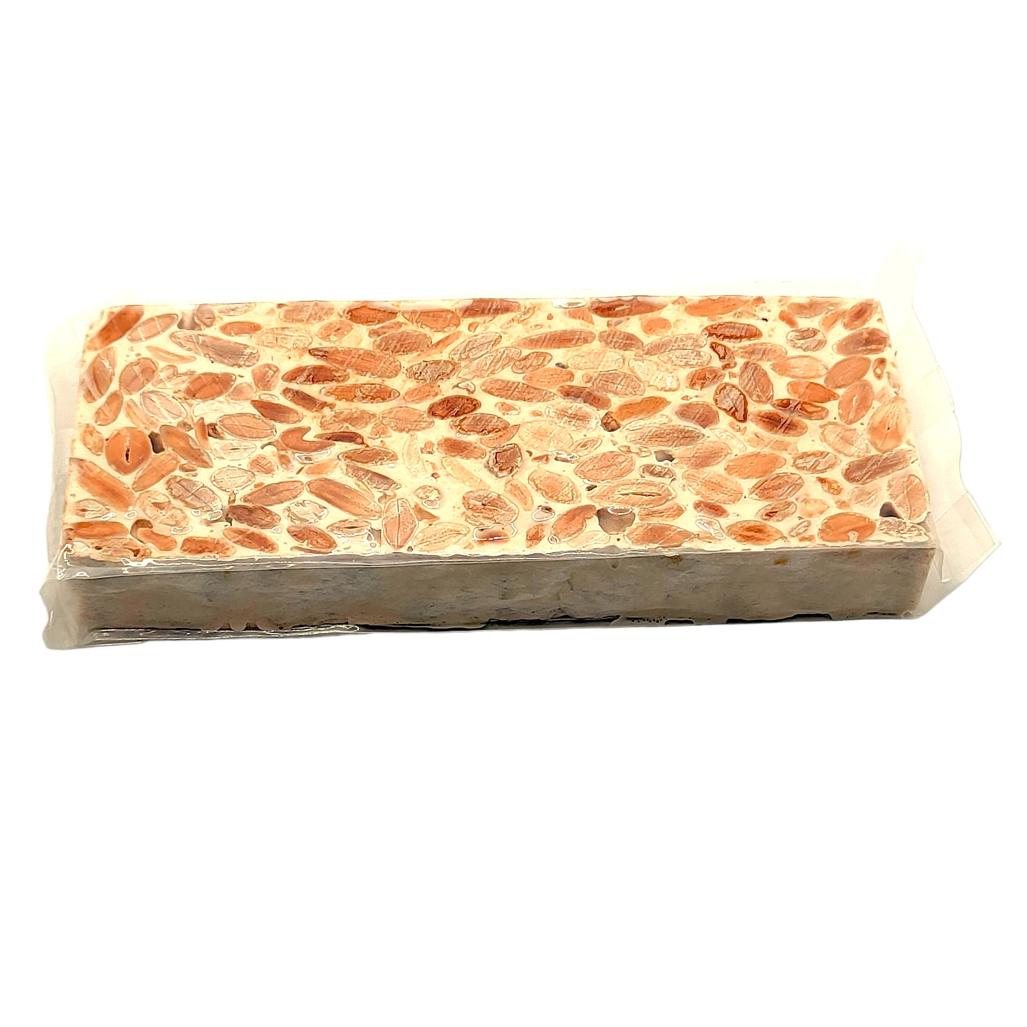 Turrón de Alicante con almendras Marconas SIN AZUCAR AÑADIDO