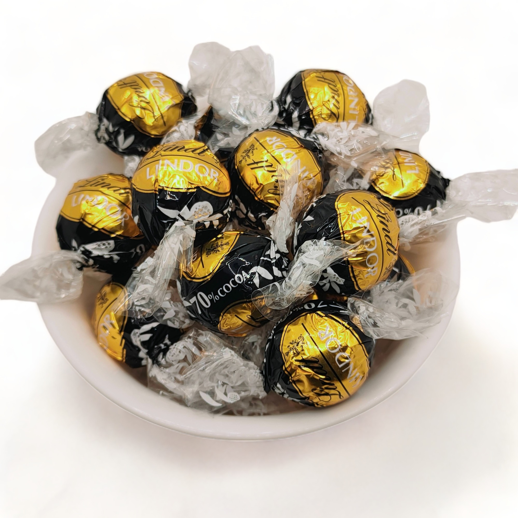 bombones Lindt o Lindor de chocolate negro 70%
