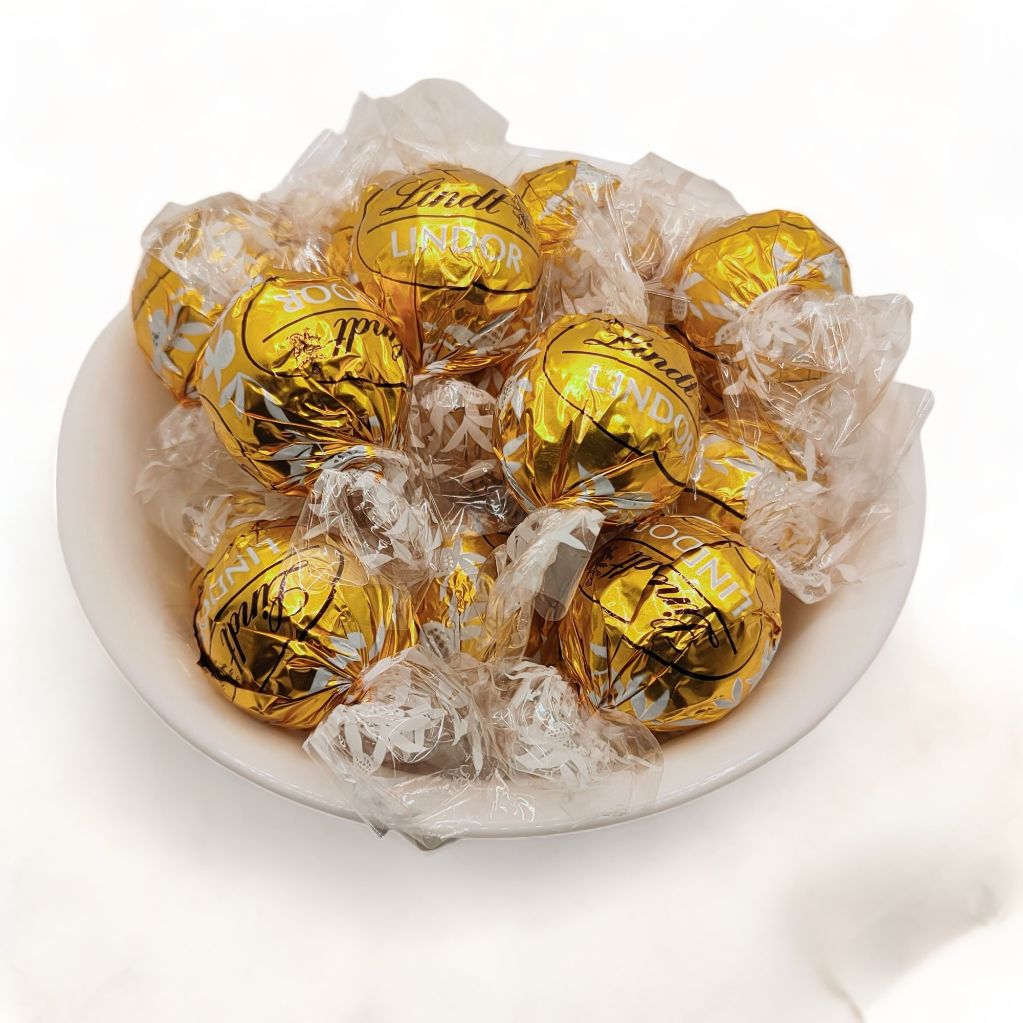bombones Lindt o Lindor de chocolate blanco